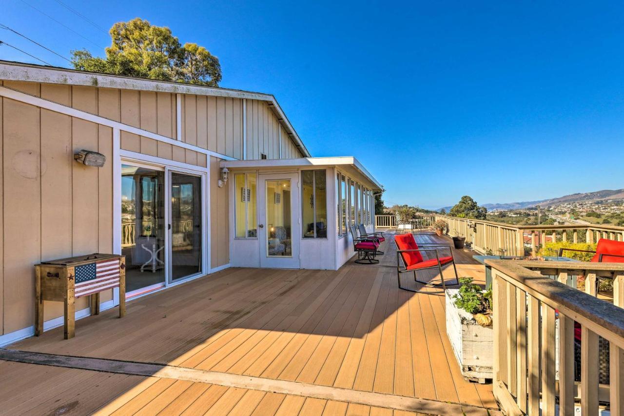 Retro House With Deck And Arroyo Grande View Villa Luaran gambar